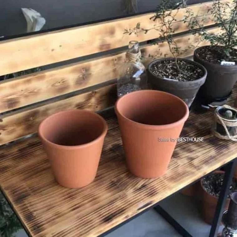 독일토분화분 수제토분 빈티지토분 토분화분 꼬깔 18x19
