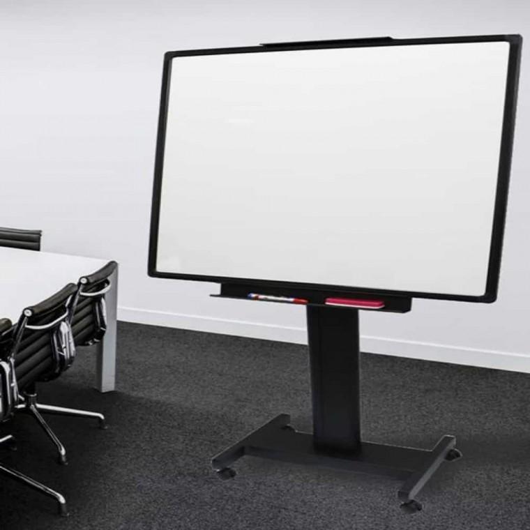 이동식 화이트보드 85x90cm 일반형 회의실화이트보드 높이조절화이트보드 이동식화이트보드판