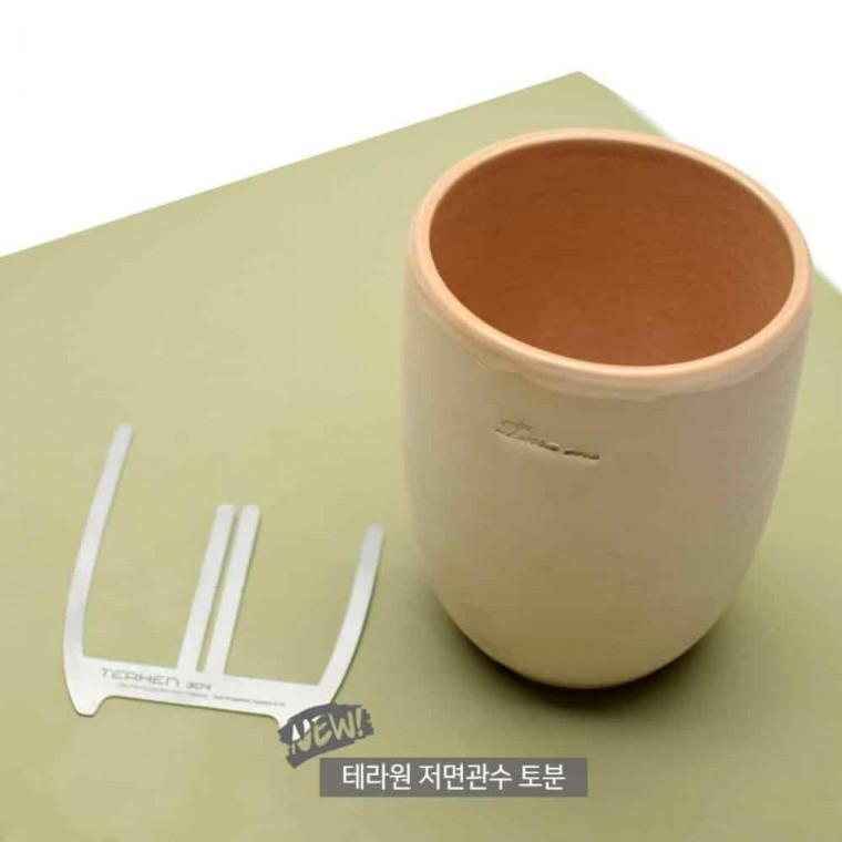 디자인토분 테라코타토분 테라코타화분 저면관수 토분 13x14 지지대
