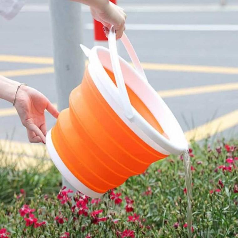 접이식 캠핑물통 접이식물통 접이식세수대야