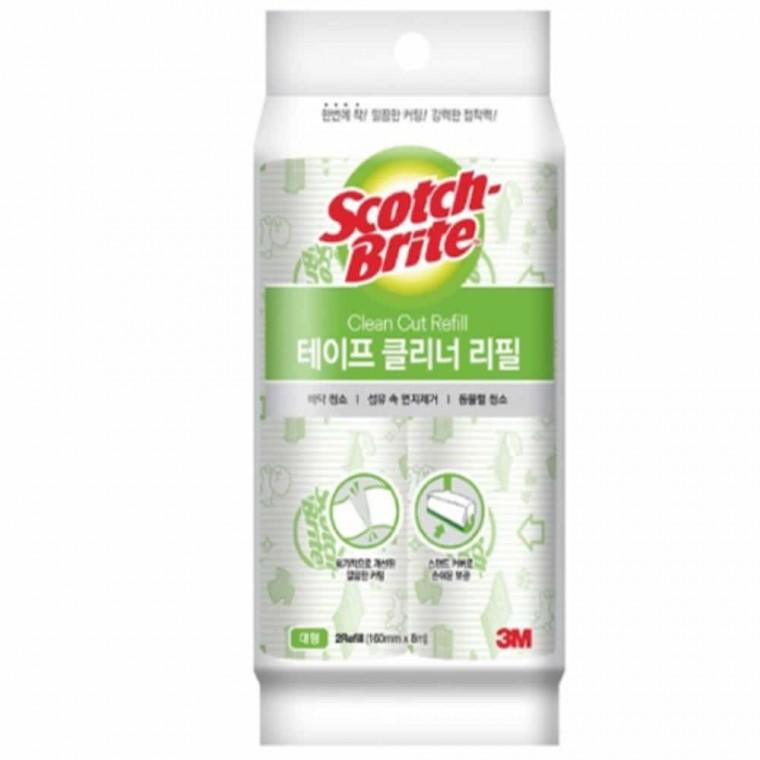 테이프클리너 리필 2개입 16cm 돌돌이리필 옷먼지제거기 돌돌이청소기