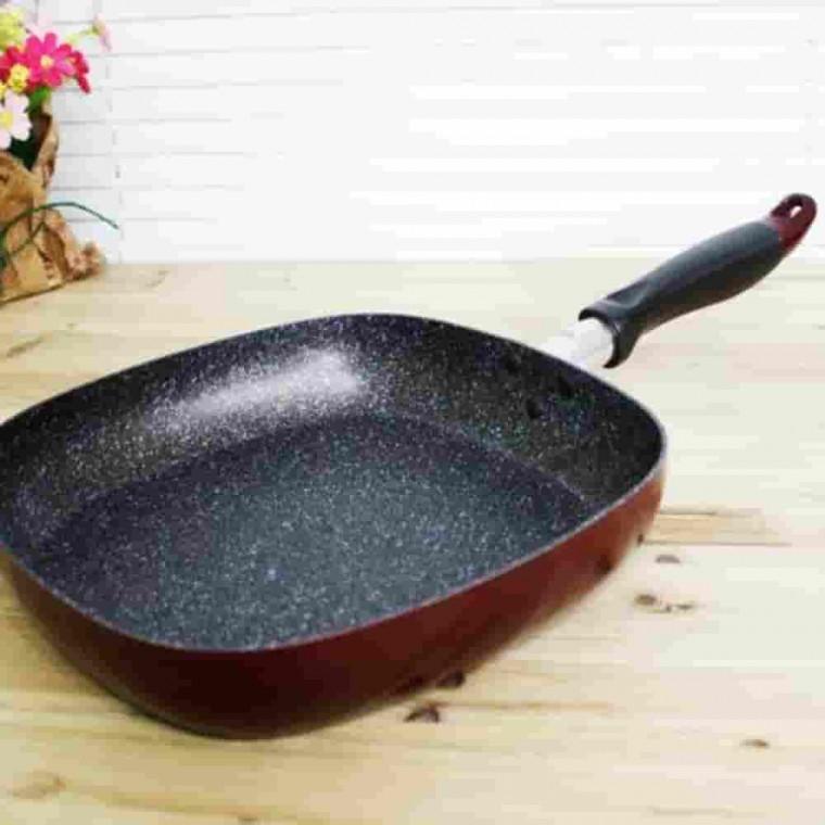 이라이프후라이팬 26cm 마블사각 계란말이팬 사각팬 계란후라이팬 달걀말이팬