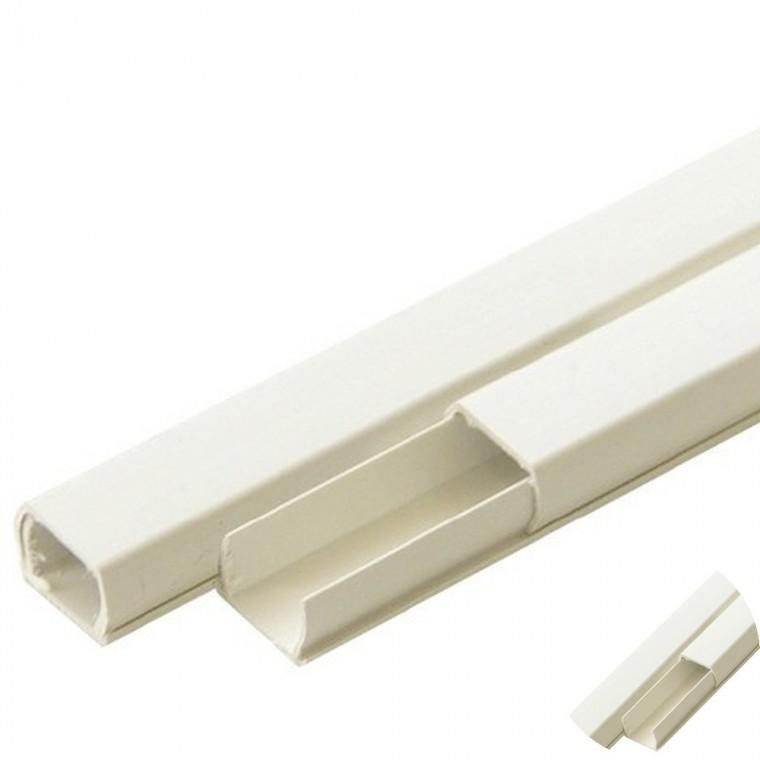 전선보호관 PVC 아이보리 16mm 2입 배선보호관 전선보호튜브 케이블보호