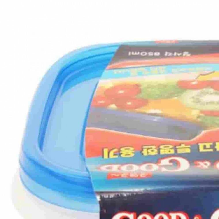 지퍼락 850ml 정사각 2P 냉동실보관용기 냉동실용기 냉동실밀폐용기 반찬용기