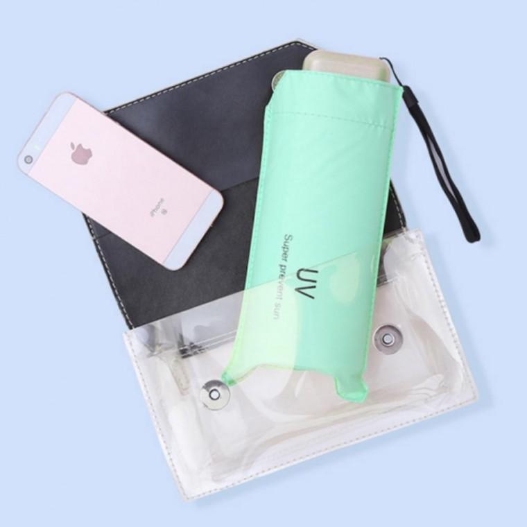 초경량 미니 암막 양우산 UV 자외선 완벽차단 장마철 가벼운 접이식 양산