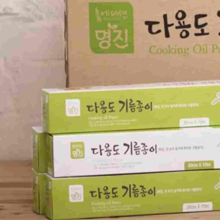 다용도기름종이 30cmx10m 40개입 요리기름종이 전기름종이 기름흡수지 기름진음식