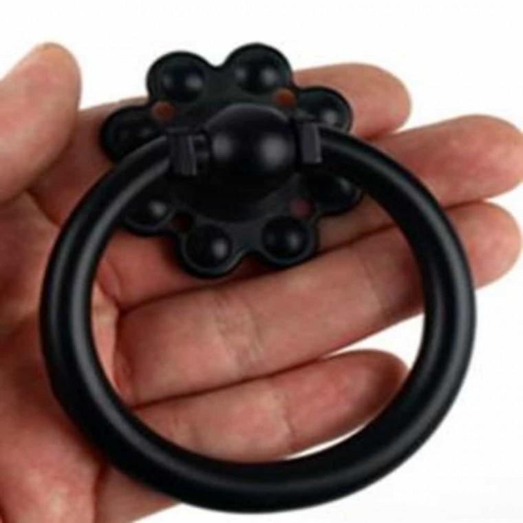 인테리어 손잡이 흑색 30mm 고가구장식 가구손잡이 고가구인테리어