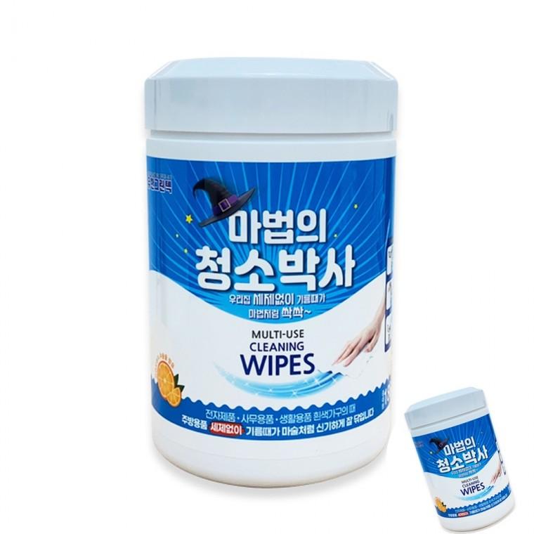 청소박사 150매 180 x 150mm 1box 15개 얼룩제거티슈 찌든때티슈 찌든때클리너