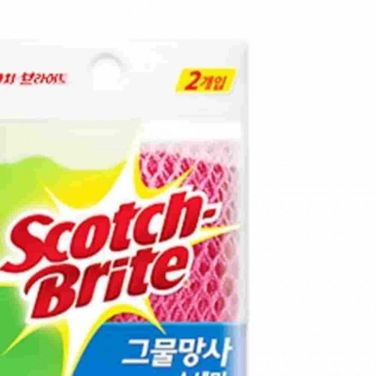 그물망사수세미 2P 스크래치없는수세미 부드러운수세미 여행용수세미 텀블러수세미