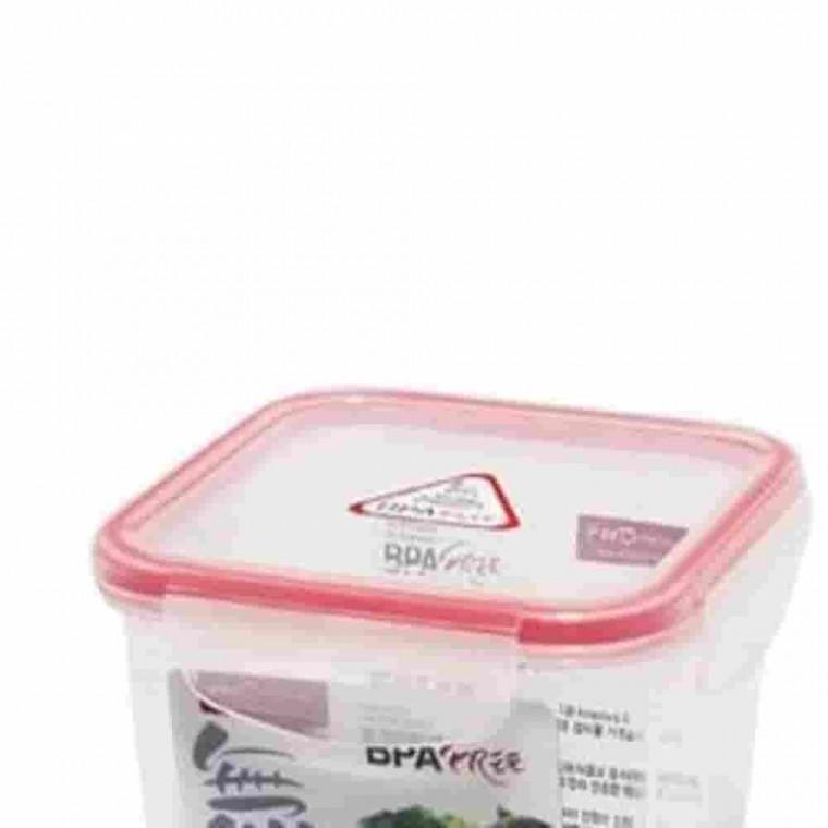 참좋은밀폐 정 850ML 내열반찬통 사각밀폐용기 플라스틱사각통 업소용밀폐용기