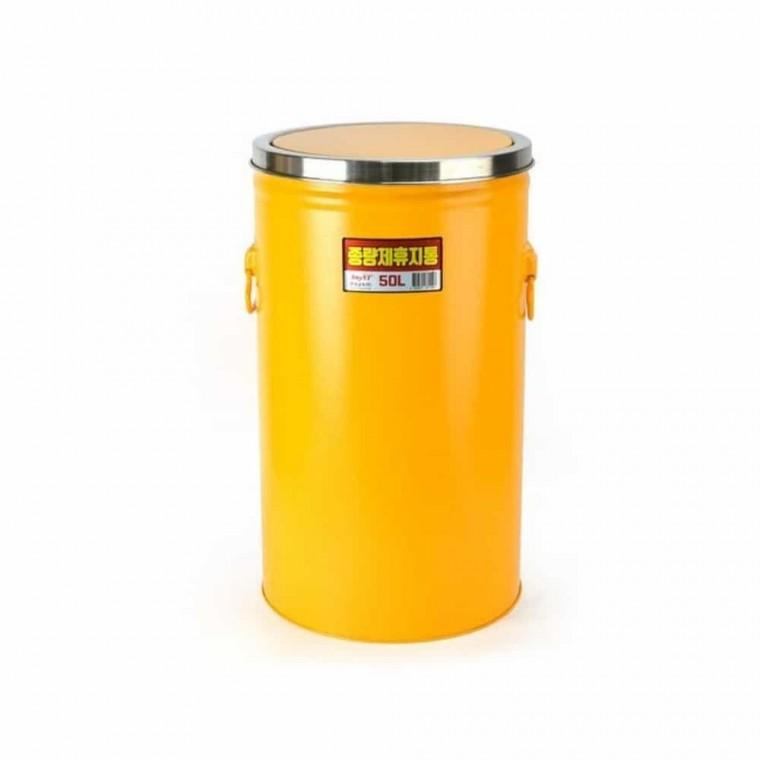 종량제봉투 50L 전용 휴지통 대용량쓰레기통 철제휴지통 철제분리수거함