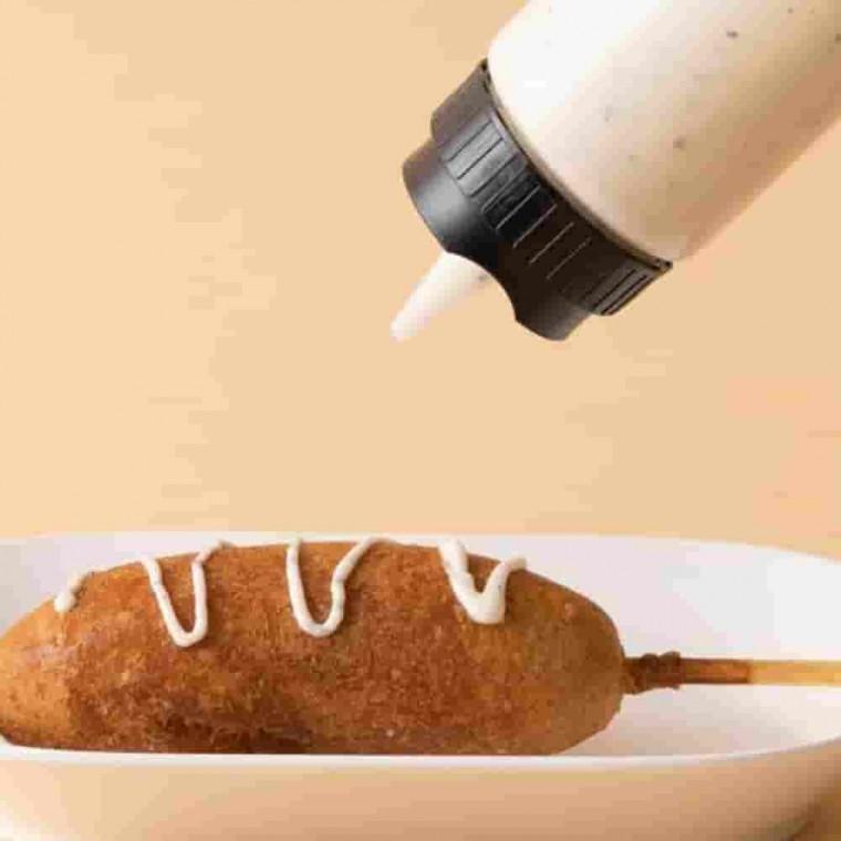 실리콘노즐 소스통 소스공병 원터치양념통 시럽통 기름공병