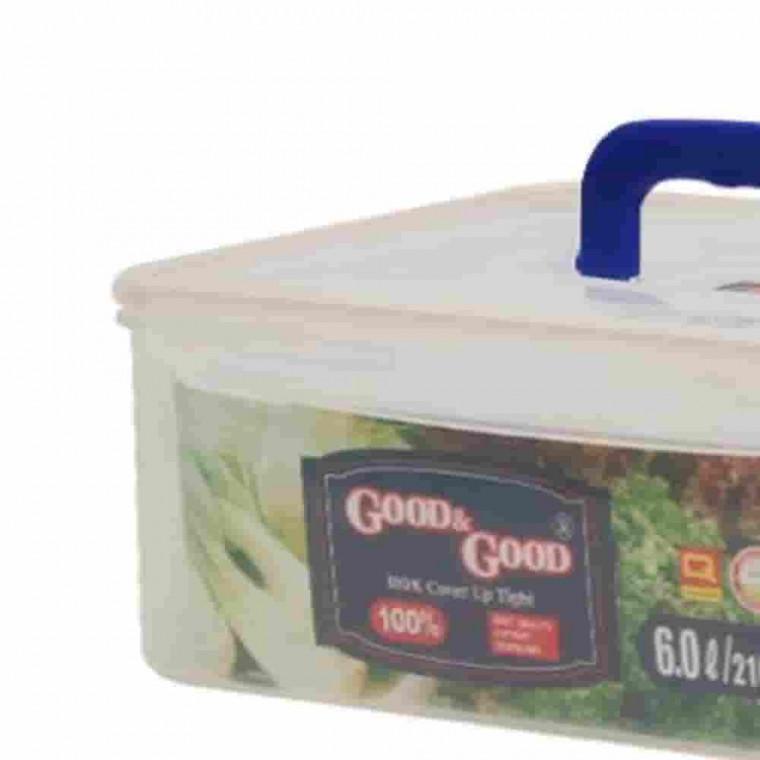 밀폐용기 6L 간장게장통 김장통 간장게장용기 대형밀폐용기