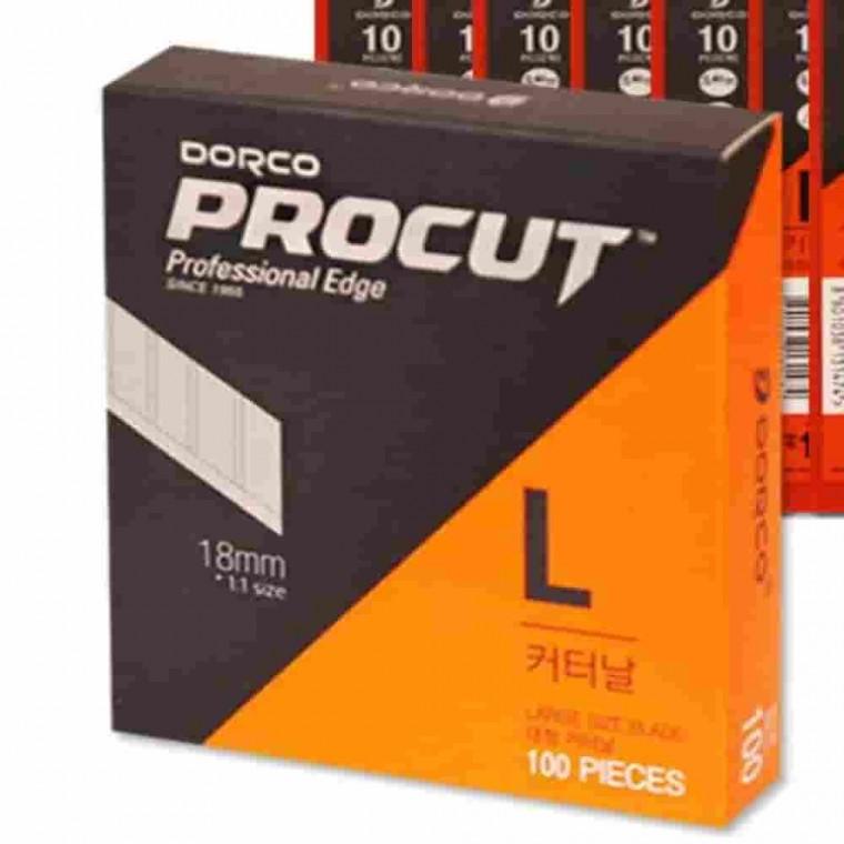 커터날L 100x18mm 100개입 박스칼 언박싱커터 택배커터 언박싱칼
