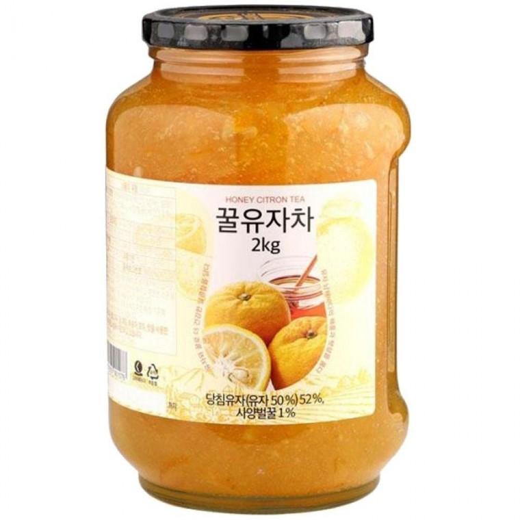 고려에프디 꿀유자차 2Kg