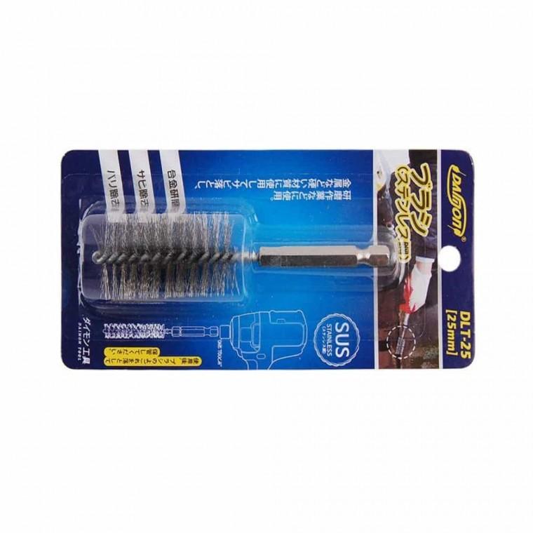 육각브러쉬 드릴용 스텐 19mm 디버링브러쉬 세척브러쉬 와이어브러쉬