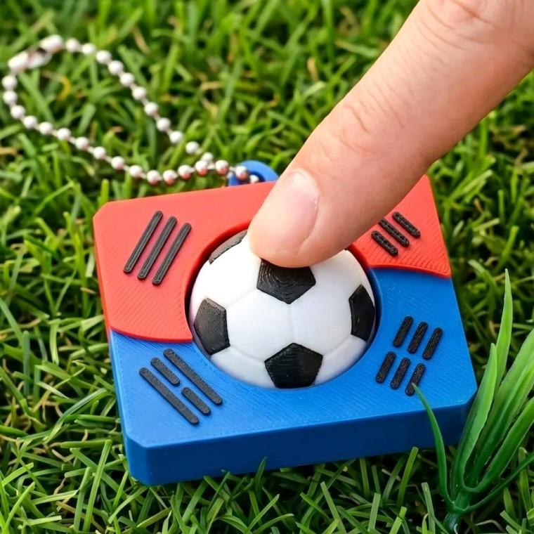 대한민국 축구공 클리커 키링 자동차 스마트키 우정 커플 단체 기념품 굿즈 악세사리