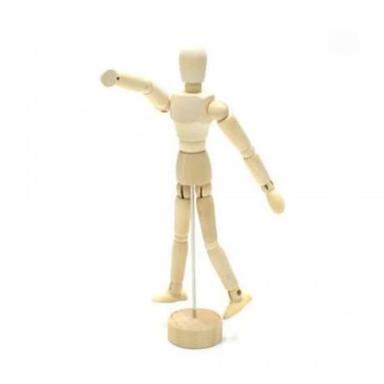 목각인형 15cm 관절목각인형 미니마네킹 사람인형