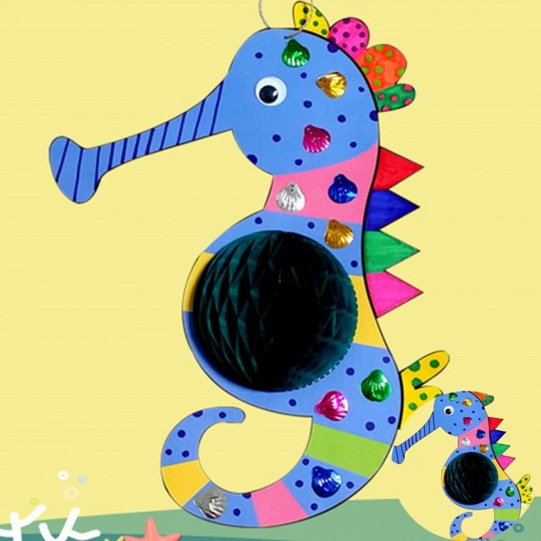 해마 만들기 해양생물만들기 집콕미술놀이 미술교구세트