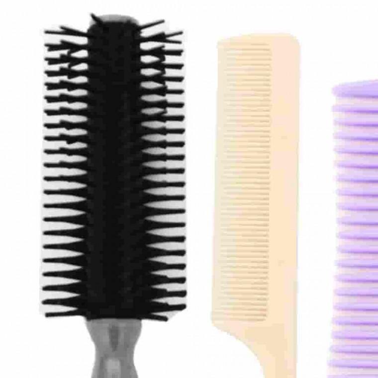 5종 빗세트 젖은머리빗 미용꼬리빗 미용빗 머리빗기