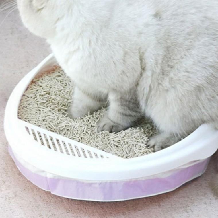 고양이 화장실 봉투 3롤 104x45cm 고양이화장실전체갈이봉투 고양이화장실비닐