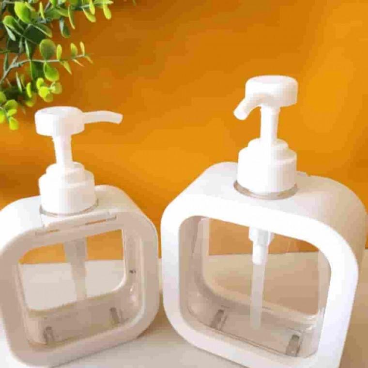 펌핑용기 300ml 샴푸디스펜서 펌프용기 리필용기 핸드워시통 화장실디스펜서