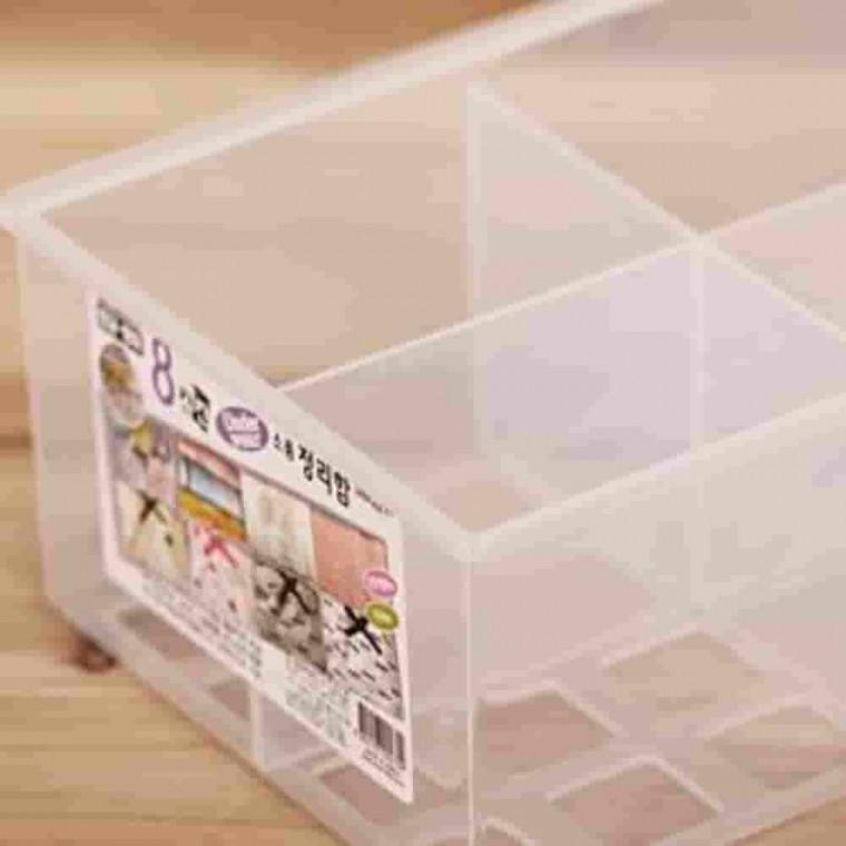 8칸 소품정리함 수납정리함 사무실정리함 책상정리용품 정리수납함