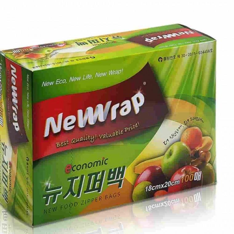다회용 대용량100매 18x20 비닐백 지퍼팩 소분지퍼백 음식소분 식품용지퍼백 비닐지퍼백