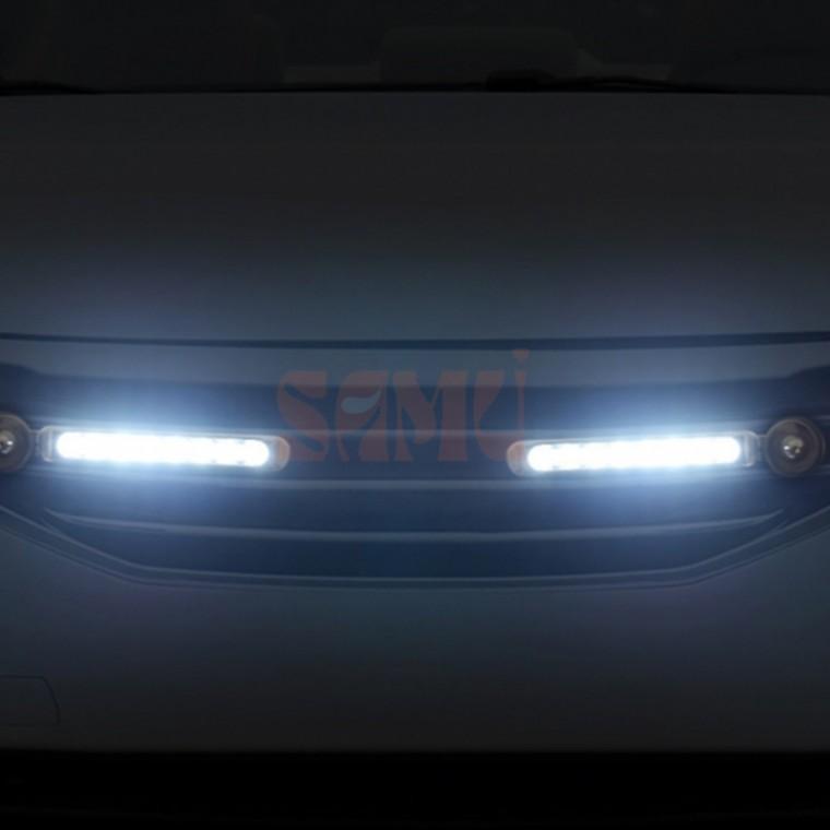 풍력 LED 라이트 백색 차량용품 주행등