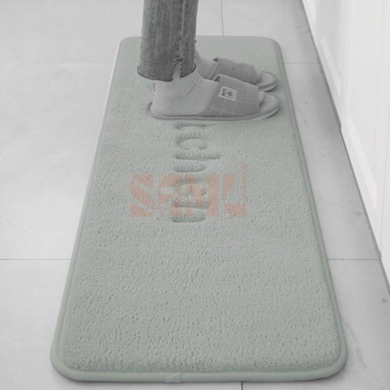 극세사 발매트 120x40cm 빨아쓰는발매트 러그매트