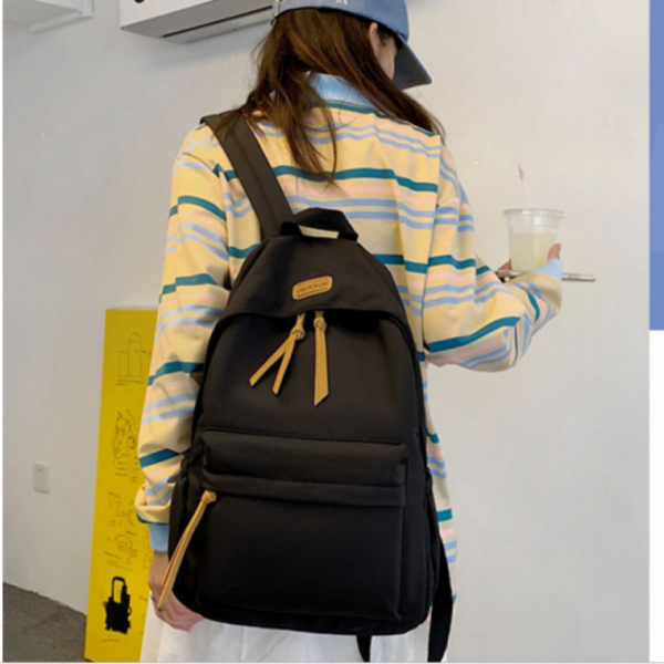 데일리 백팩 중학생 가벼운 책가방 학생 캐주얼 가방 학원가방