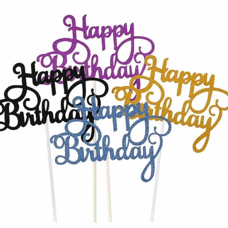 케이크 토퍼 케 토퍼 생일축하토퍼