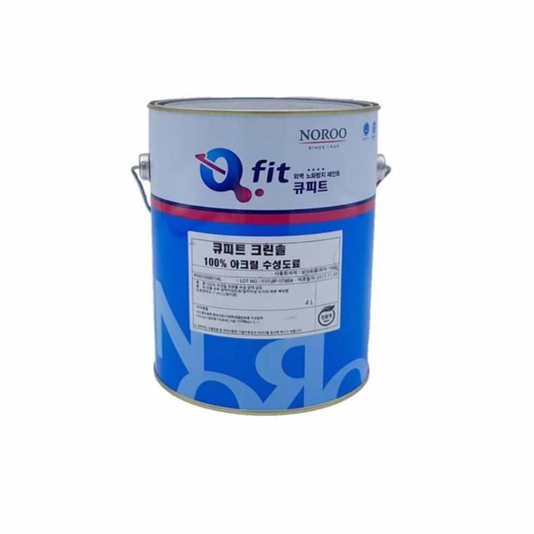 외부용 수성페인트 무광 4L 회색 5종 벽페인트 시멘트페인트 건물외벽페인트
