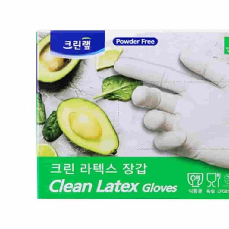 라텍스 장갑 100개입 S 식품용장갑 식품용라텍스장갑 주방장갑 일회용장갑