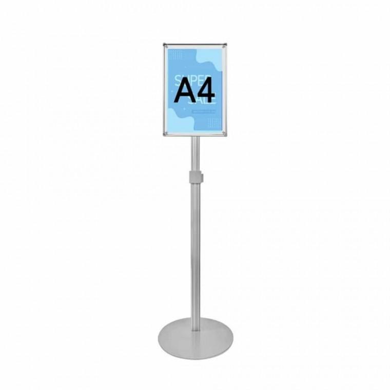 포스터 스탠드 A4 실버 메뉴판 배너 네일