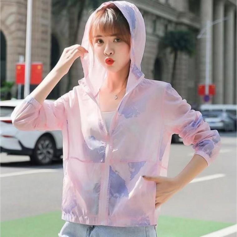 여름 장마 후드집업 점퍼 비치 휴양지레인 아우터