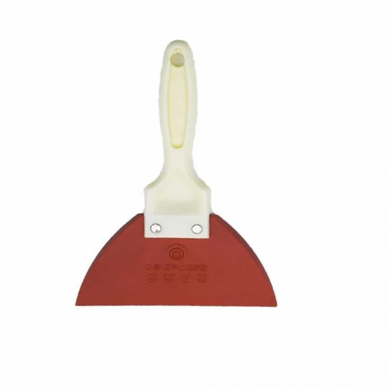 고무 헤라 스크래퍼 130mm 핸디코특작업 페인트자재 퍼티헤라