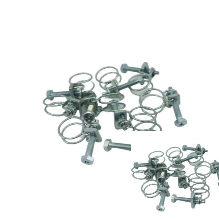 철사 밴드 30mm 100개 물호스밴드 수도호스밴드 배관철사