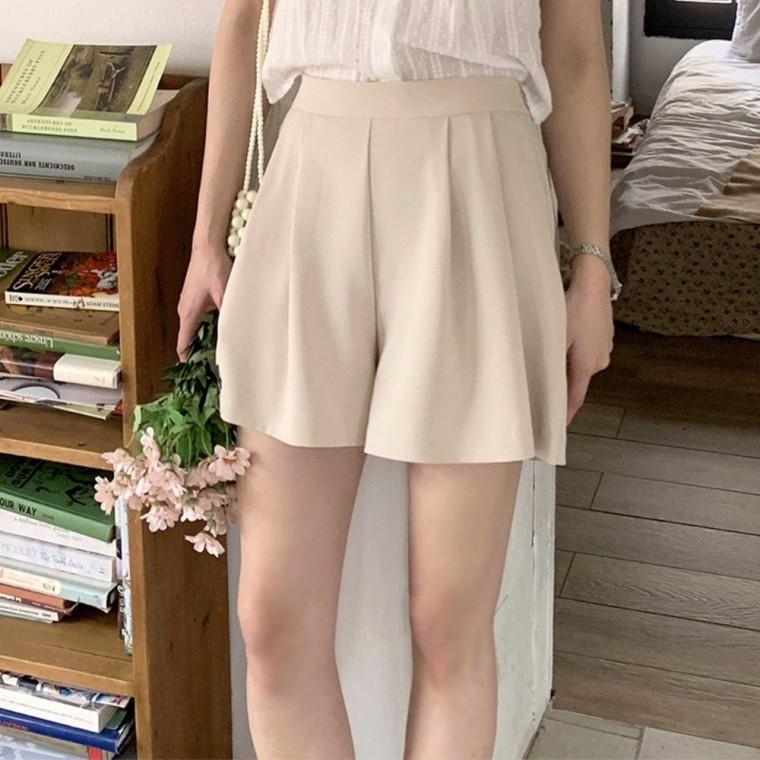 치마바지 국내생산 데일리 슬랙스 무드 세련된