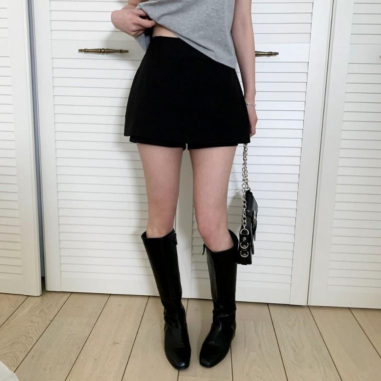 미니 스커트 팬츠 국내생산 슬랙스 모던