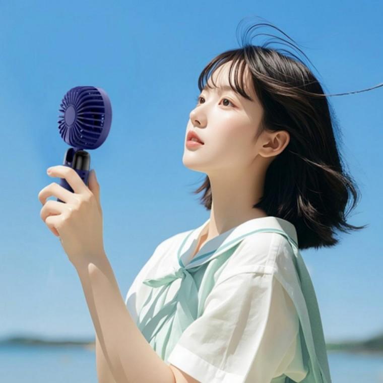 LED 휴대용 여행용 소형 손풍기 미니 핸디 선풍기
