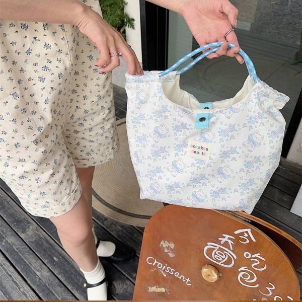 캐쥬얼백 플라워 베어 숄더가방