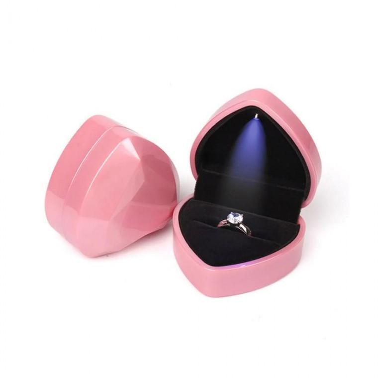 루미나D led 하트 반지 케이스