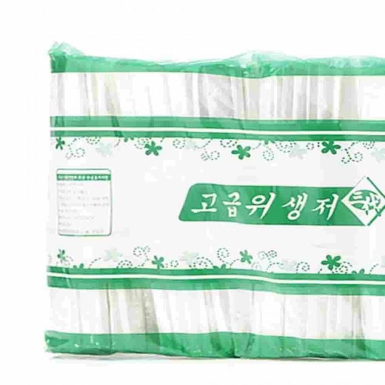고급위생저 100P 5매입 휴대용젓가락 나무젓가락 행사용젓가락 업소용젓가락