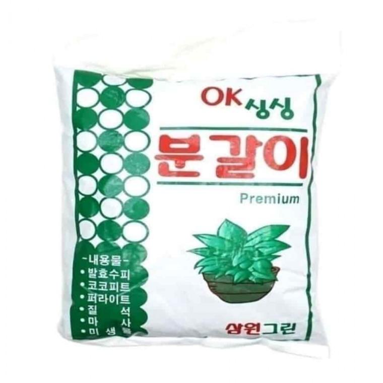 화분용흙 베란다텃밭흙 화분흙갈이 분갈이흙 8L