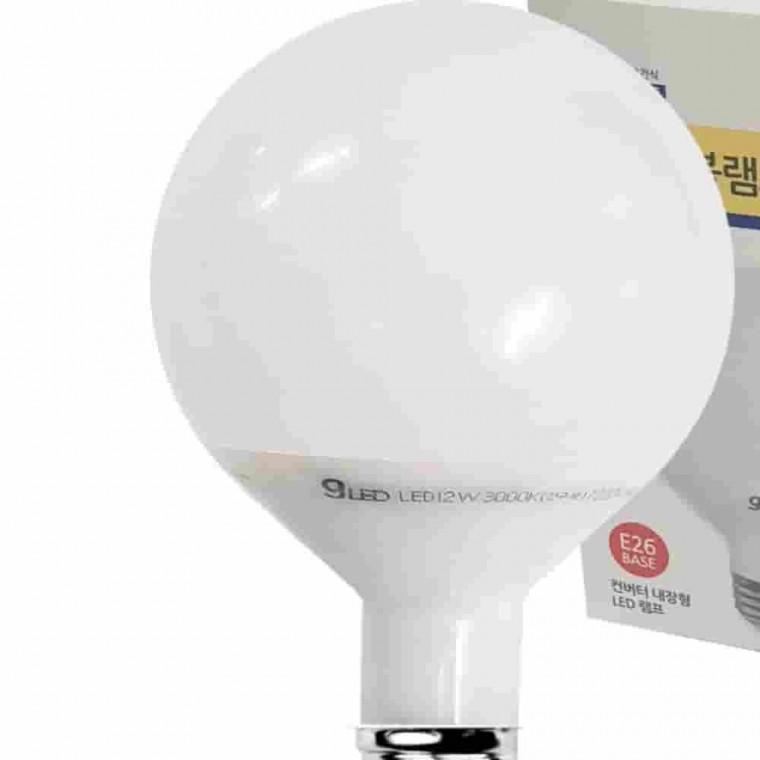 12W 주백색 L타입 LED전구 가정용전구 둥근전구 조명전구 가정용LED전구 침실조명