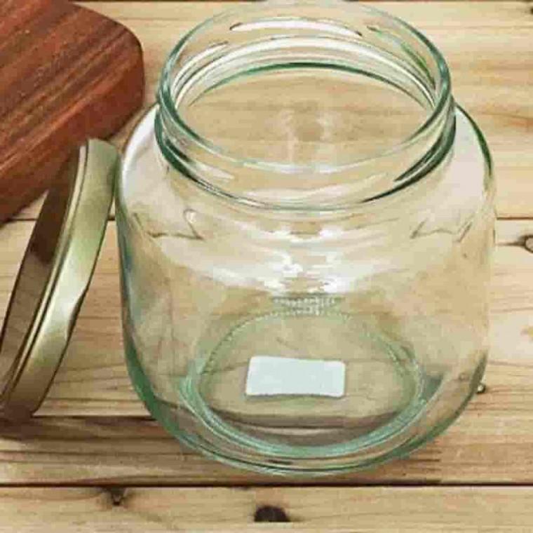 저장용기 L형 잼통 유리밀폐용기 과일청병 유리잼병