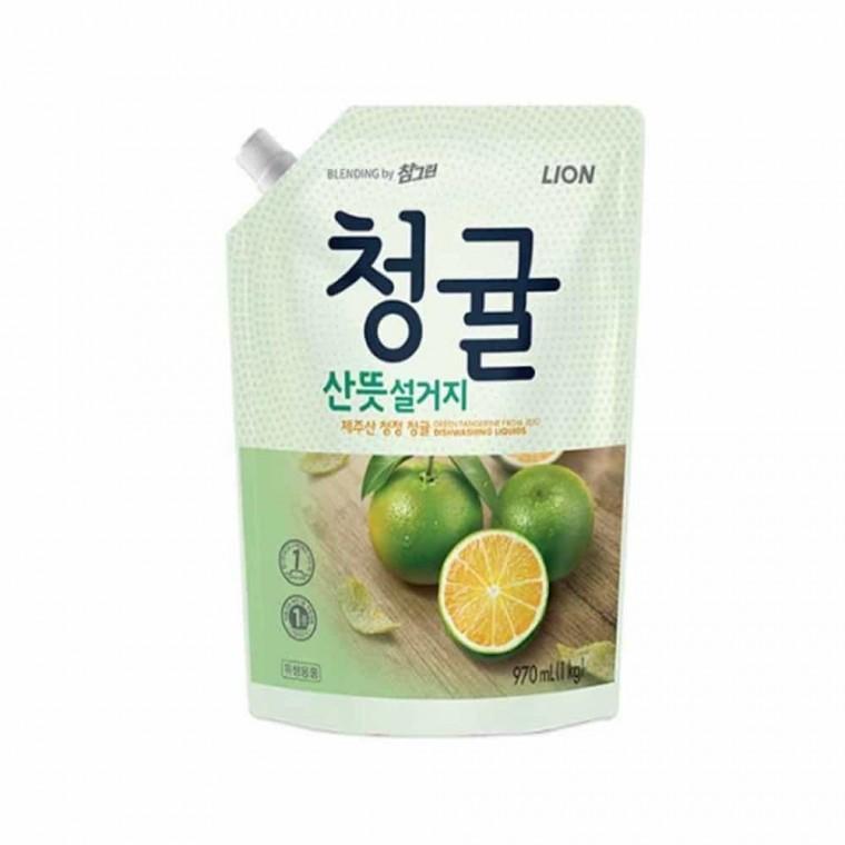 주방세제 1kg 리필 1EA 주방용세제 과일세척주방세제 설거지세제