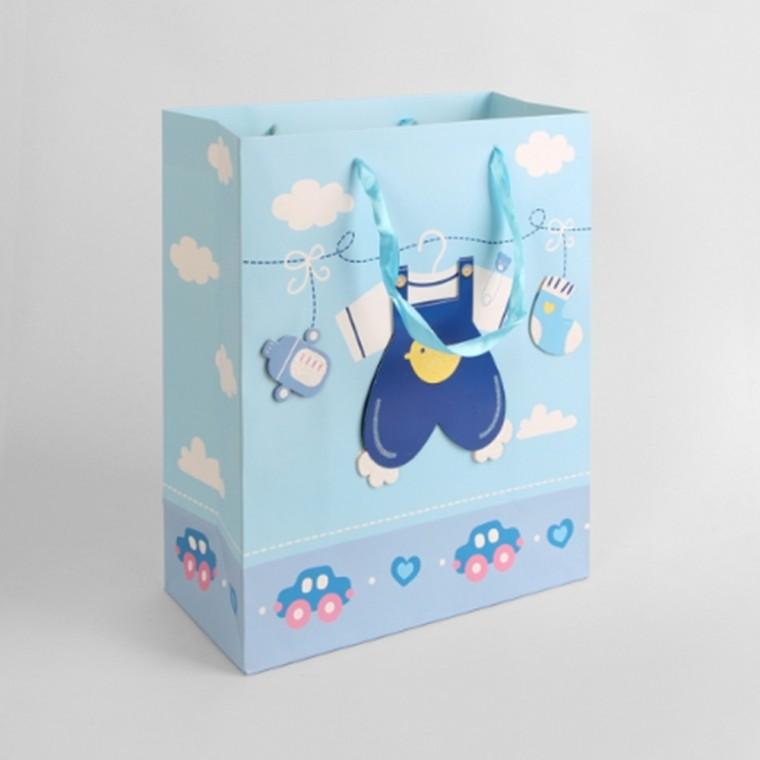 베이비 기프트 쇼핑백 31 42cm 선물용종이백 기프트쇼핑백