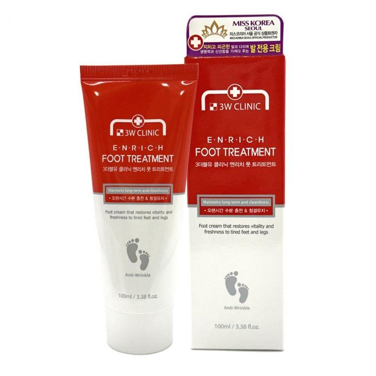 3W 클리닉 엔리치 풋 트리트먼트 풋크림 100ml